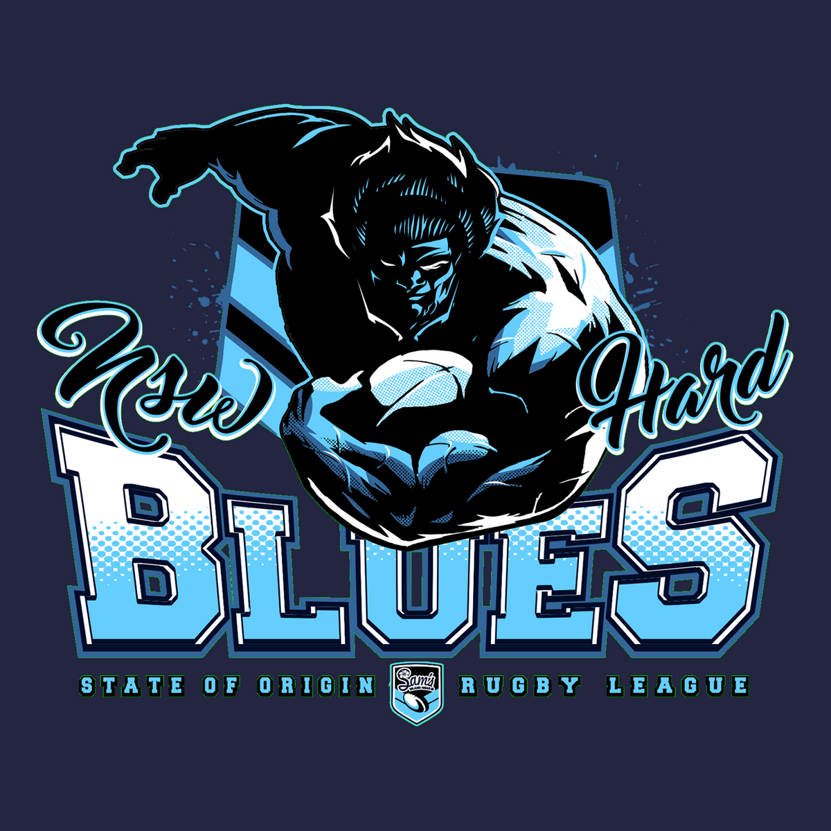 Blues State Of Origin – Sam's Island Gear Co