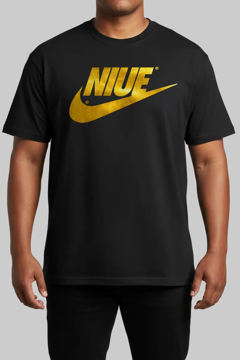 Niue Swoosh Gold
