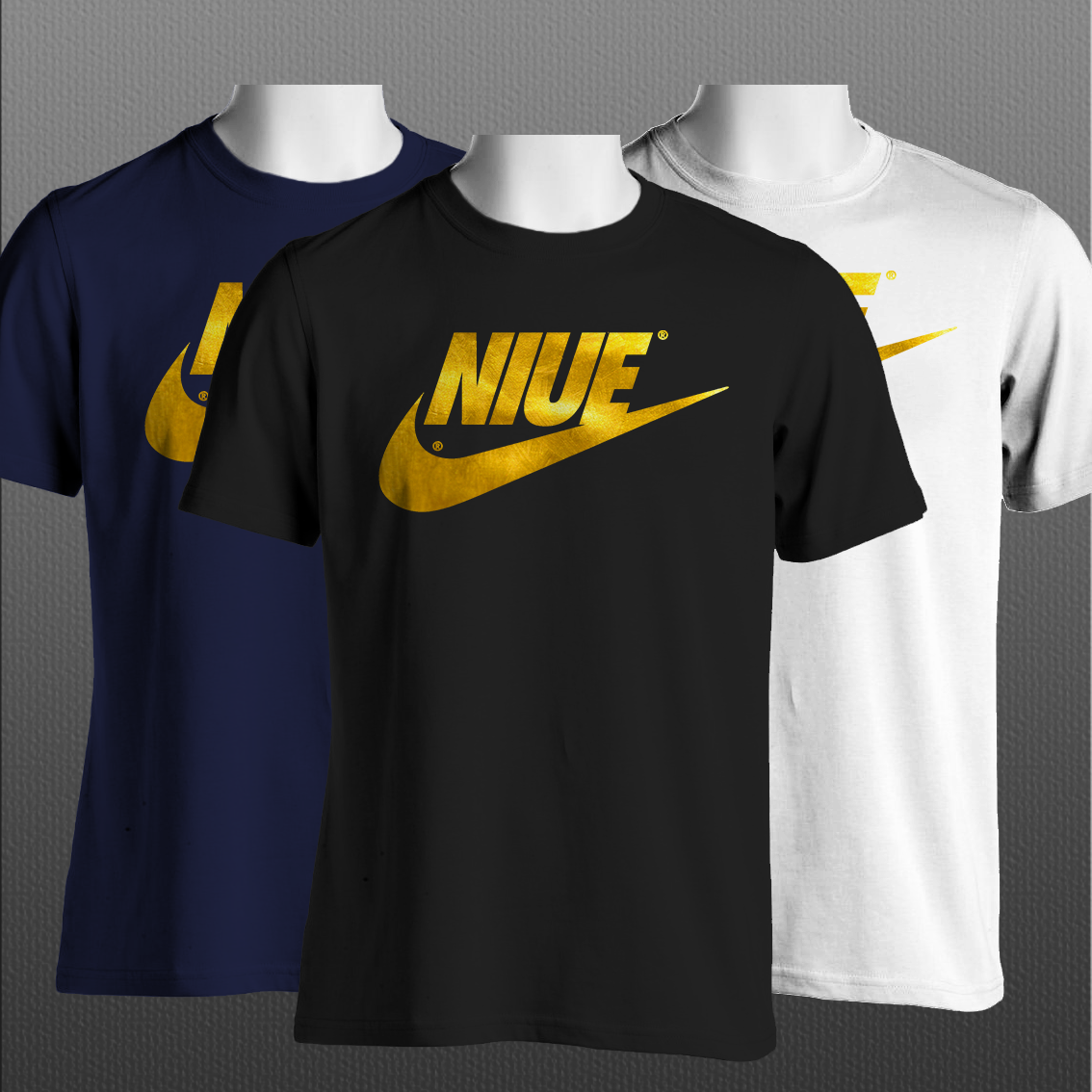 Niue Swoosh Gold